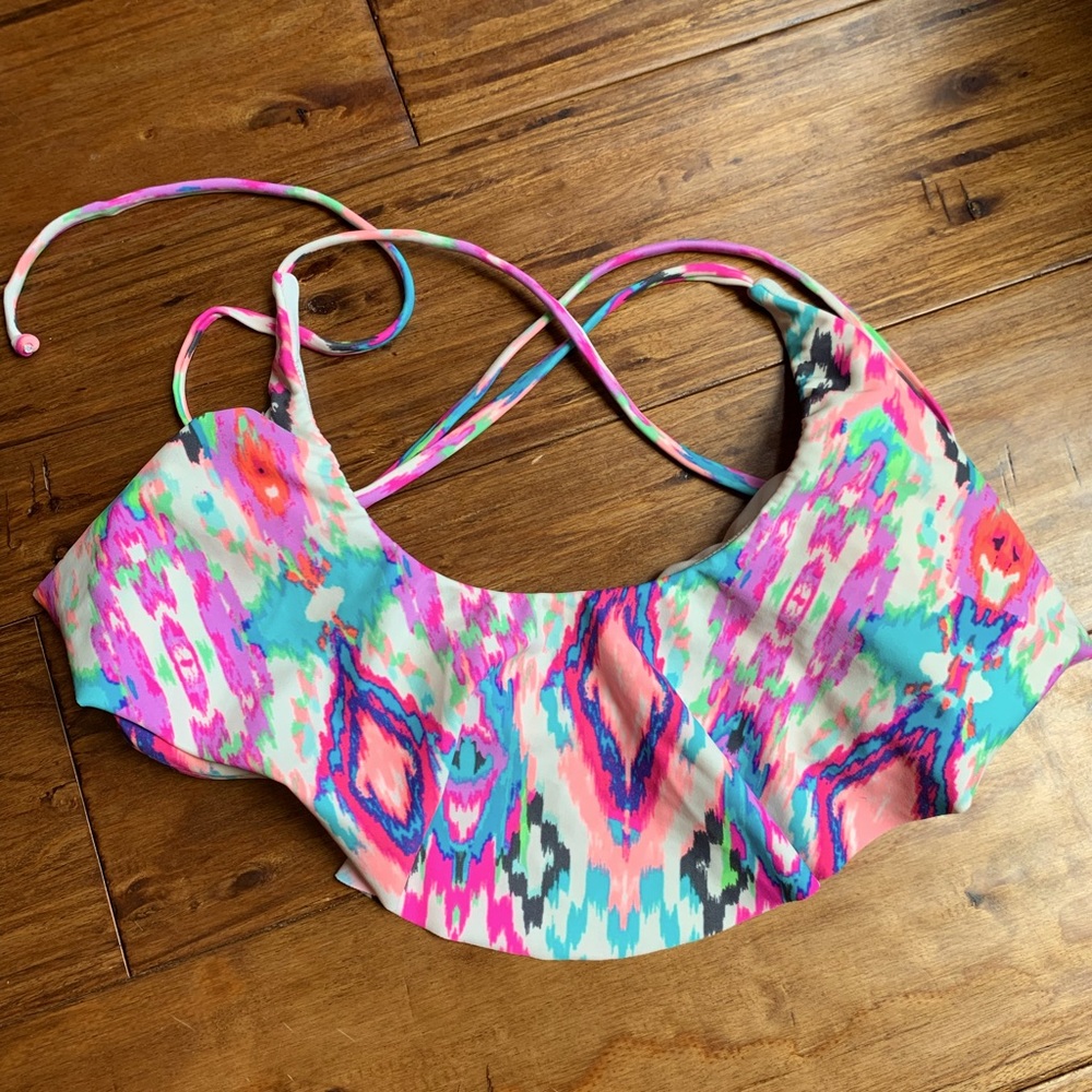 Colorful Bikini Top